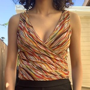 Elegant Cross Front Top